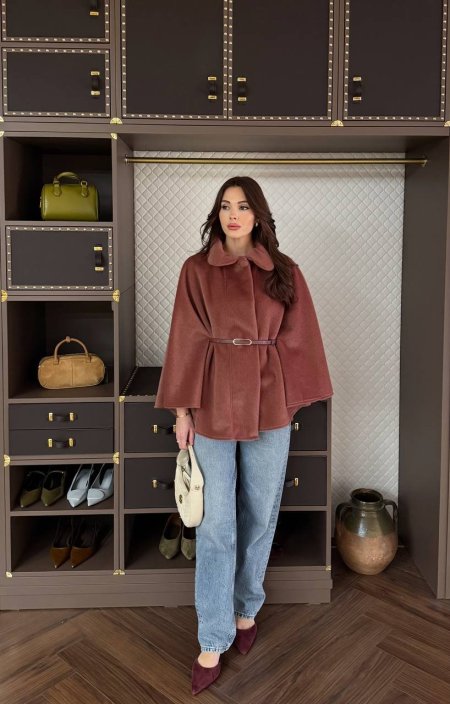 جاكيت فرو بدون أكمام – أنيق ودافئ